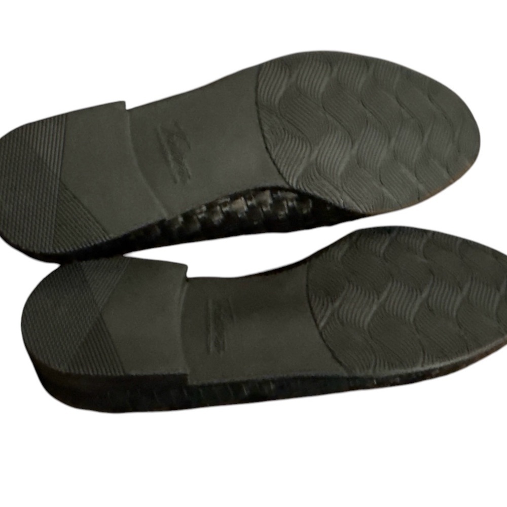 Trotter Liz Black Woven Pattern Slip-ons Women’s size 8N New In Box - Picture 8 of 10